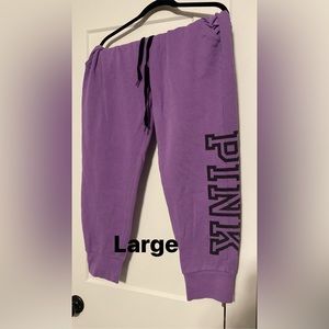 Purple VS PINK sweatpants